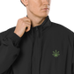 The Cannabusinessmen/women tracksuit top - Embroidered cannabis leaf